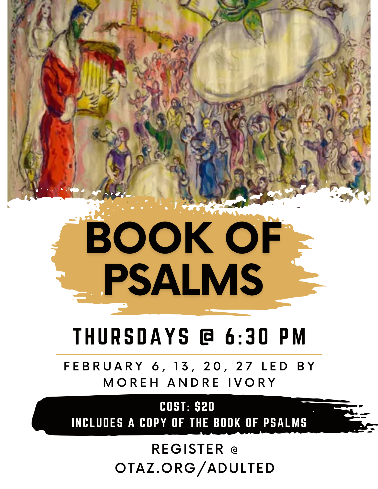 Adult Education Class- Book of Psalms