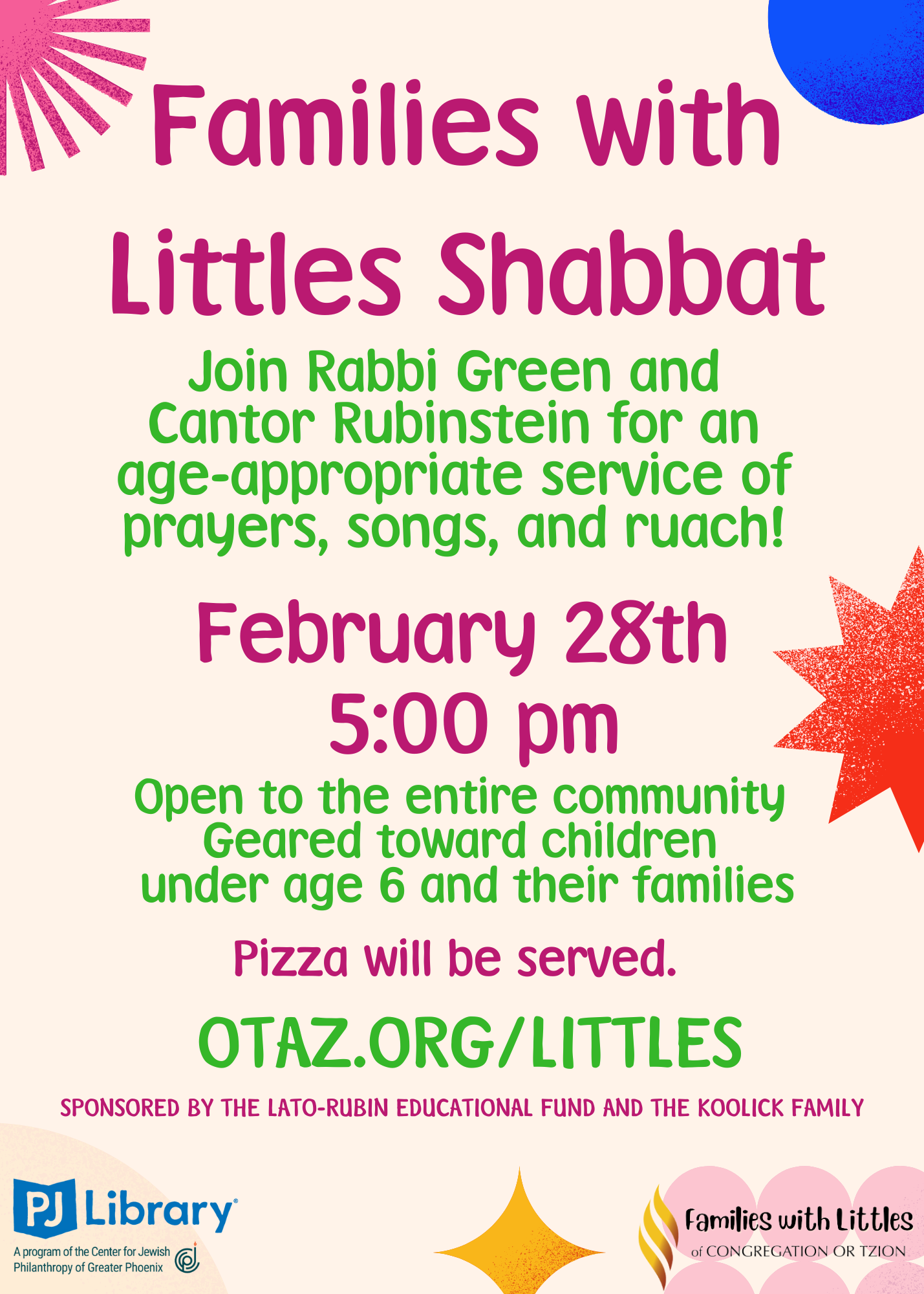 Littles Shabbat